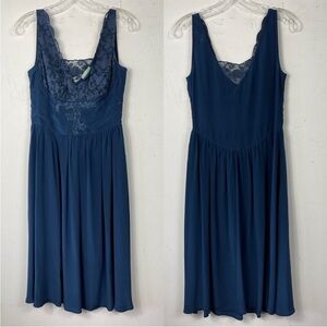 NWT Lil Lace Silk Dress